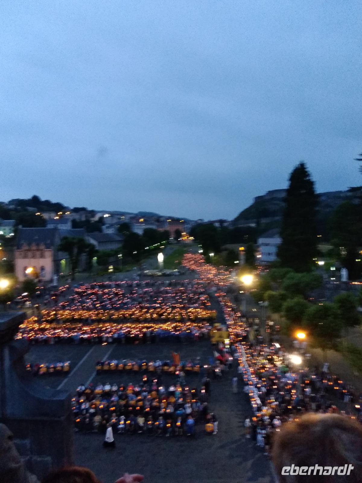 Prozession Lourdes