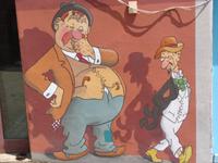 Wandbild Clochemerle