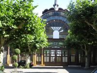 Evian. Trinkhalle Cachet