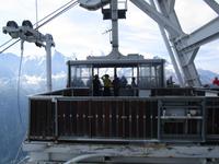 Chamonix. Gondelbahn zum Brevent