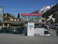 Chamonix. Bahnhof Montevers zur Zahnradbahn