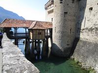 Chateau Chillon. Zugang