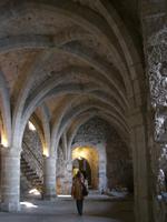 Chateau Chillon. Kellergewölbe