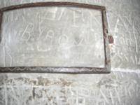 Chateau Chillon. Inschrift Lord Byron