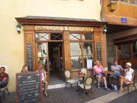 Annecy. Eines der vielen Cafés 