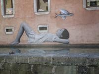 Annecy. Eines der vielen Fresken