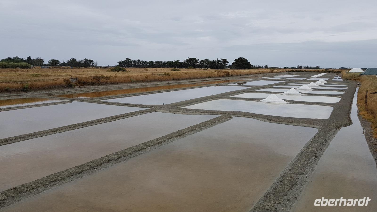 Insel Noirmoutier, Epine, Salzgarten
