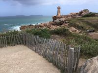 einer der vielen Leuchttürme in der Bretagne