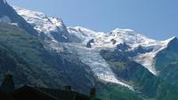 Mont-Blanc-Massiv mit Gletscher