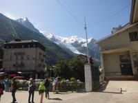 Mont-Blanc-Massiv mit Gletscher