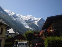 Mont-Blanc-Massiv mit Gletscher