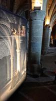 Gewölbe von Schloss Chillon - Gefängnis von Francois Bonivard