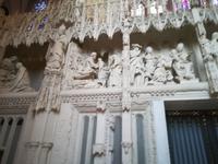 Chartres. Chorumgang.Detail.Beschneidung und Anbetung der Könige