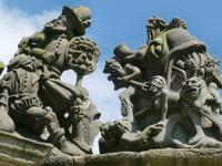 Guilmileau.Kalvarienberg, Der Teufel holt die tanzwütige Katel