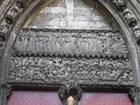 Rouen.Kathedrale. Nordportal. Weltgerichi