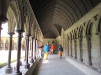 Mont St-Michel - der Kreuzgang
