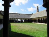 Mont St-Michel - der Kreuzgang