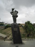 Dinard - Statue von Alfred Hitchcock 