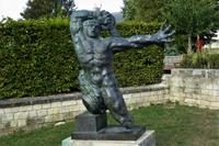 Caen, Skulptur `Der große Krieger` von Antoine Bourdelle