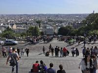 Blick auf Paris vom Montmartre