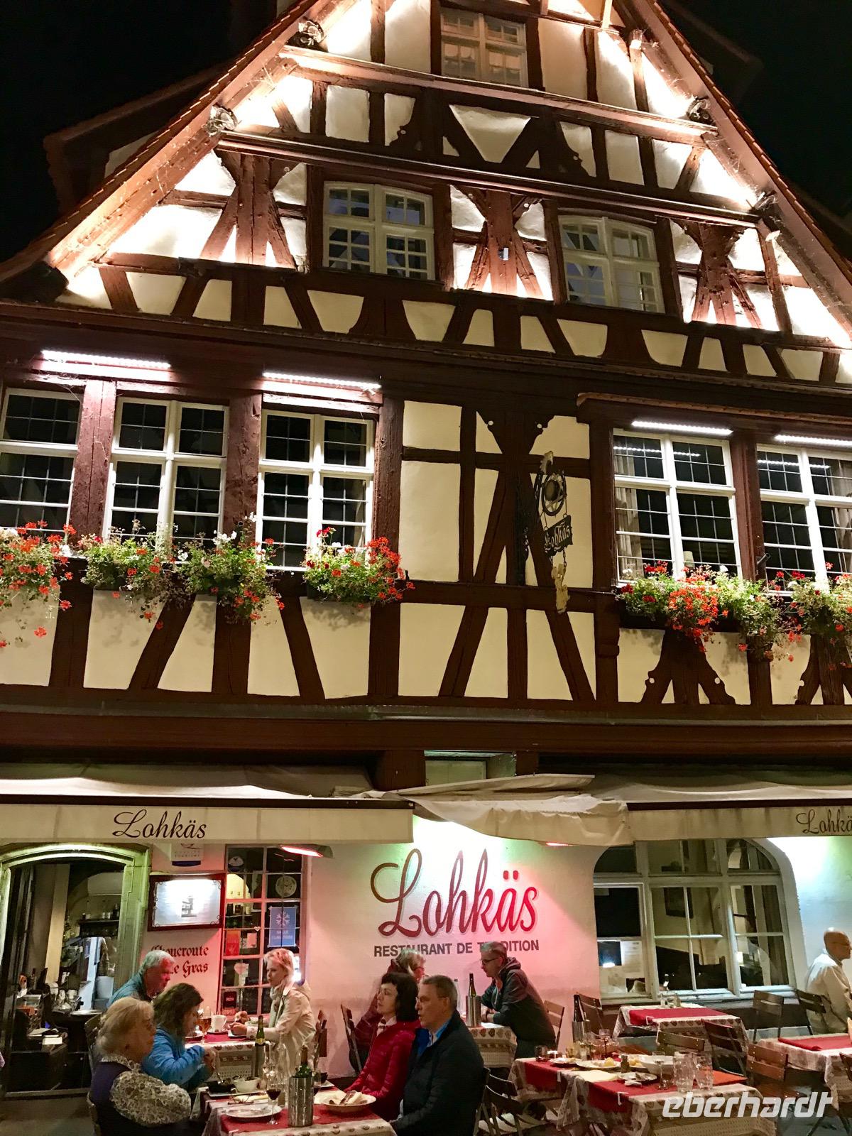 Strassburg: Spaziergang am Abend