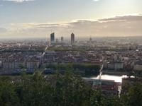 Lyon: Blick auf die Stadt vom Hügel Fourviere
