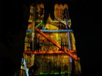 Tag 1 - Illumination der Kathedrale von Reims (3)