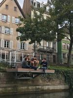 Strassburg: Ausfahrt auf der Ill