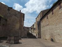Cluny, Blick über die historische Abtei