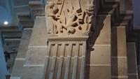 Kapitell mit Bibelszene in der Kathedrale von Autun