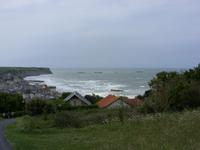 Tag 7 - 7 - Fotostopp am Mulberry-Hafen von Arromanches (1)