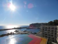 Blick auf den Hafen von Monte Carlo