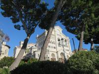 Blick auf die Kathedrale von Monaco
