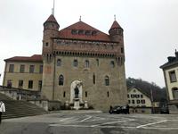 Chateau, alter Regierungssitz von Lausanne