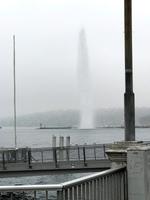 Jet d'Eau -Genfs 140 m hohe Fontäne
