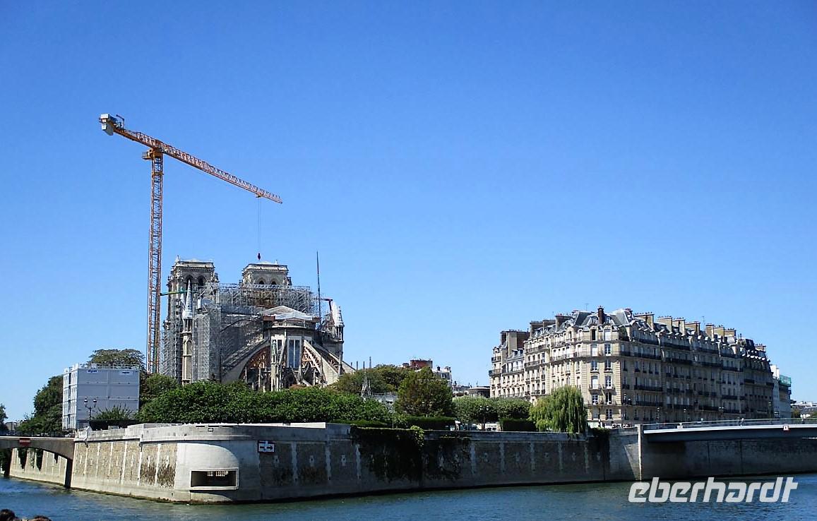 Notre Dame wird wieder aufgebaut