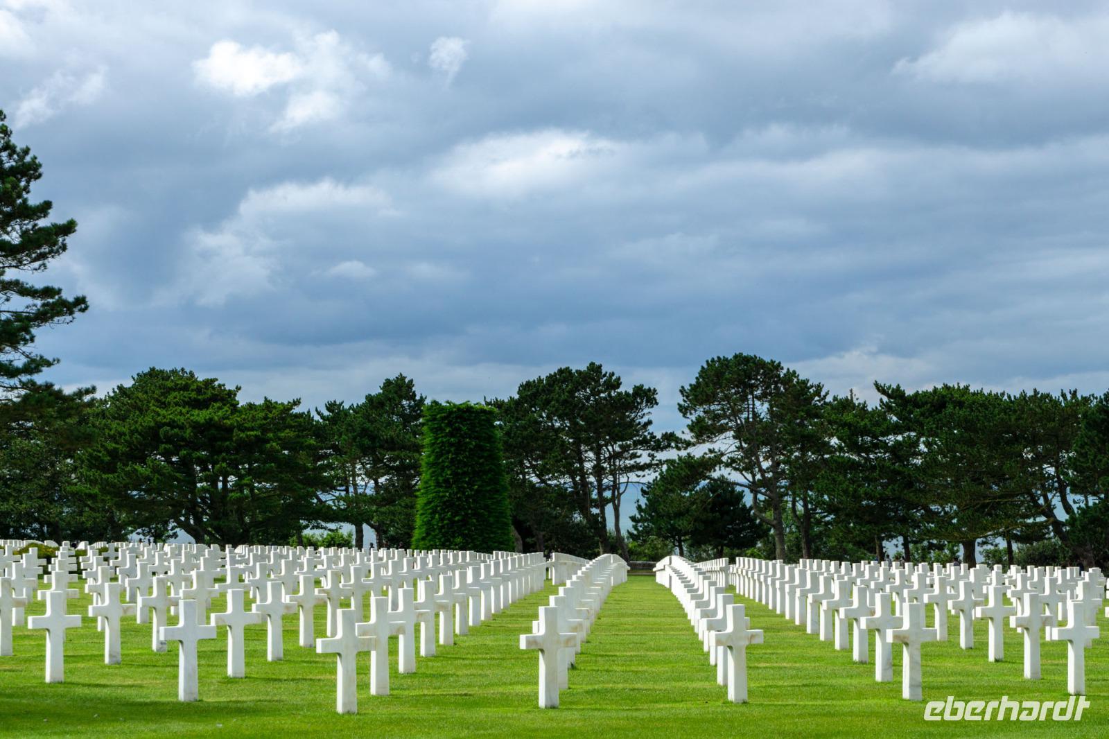 Tag 7 amerikanischer Soldatenfriedhof Colleville 