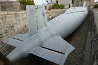 Tag 7 Hafen Cherbourg, das erste französisches Atom U-Boot