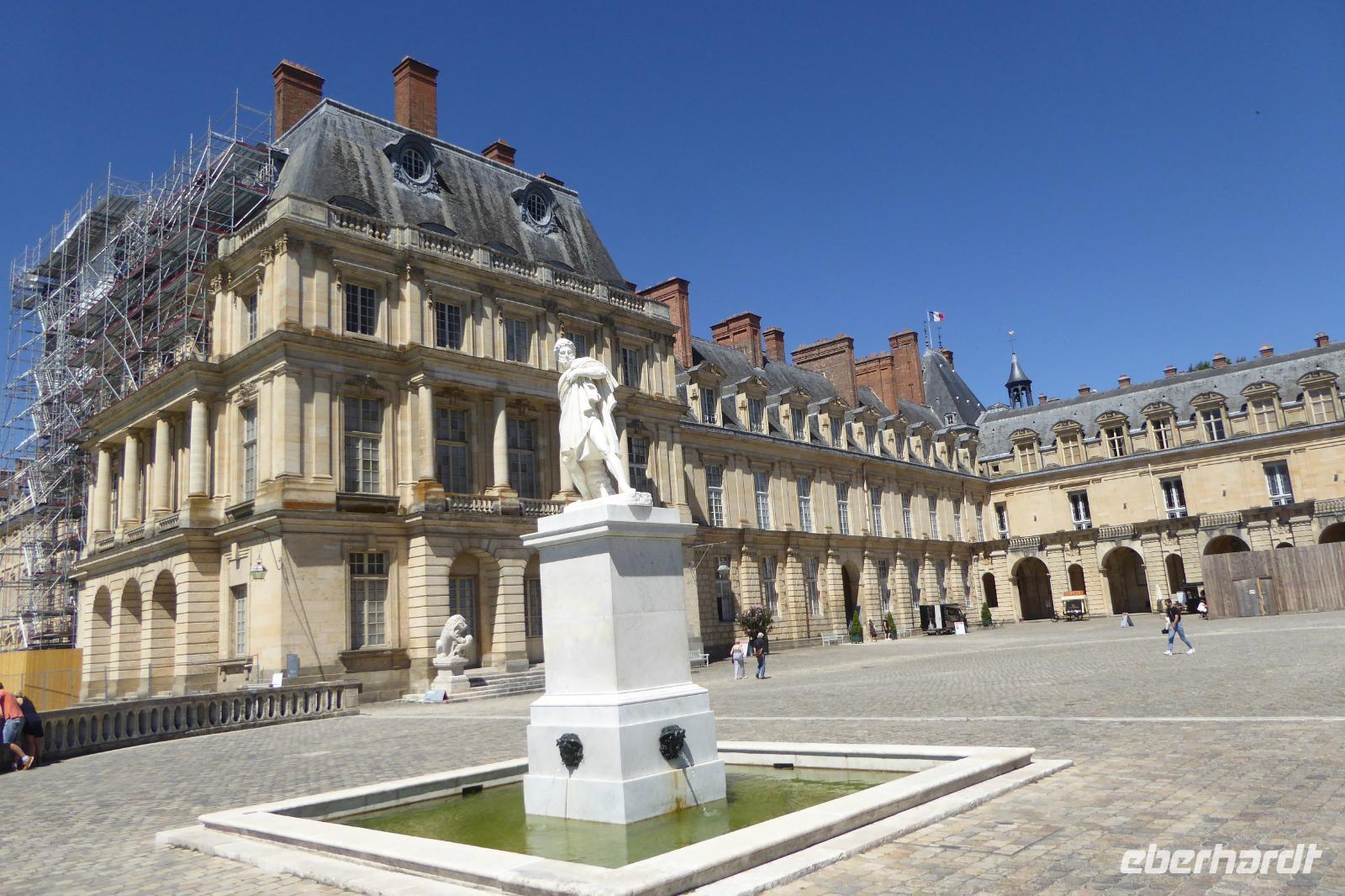 Tag 10 Garten und Schloß Fontainebleau