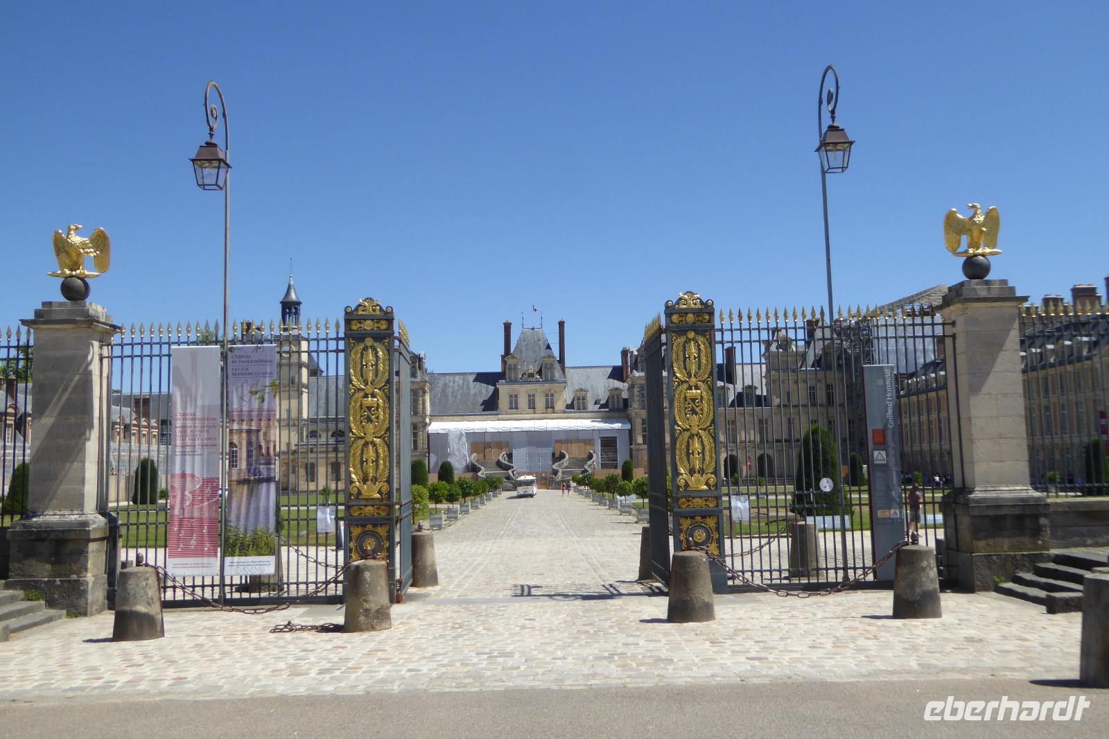 Tag 10 Garten und Schloß Fontainebleau