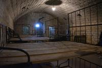 Schlaflager im Bunker von Verdun