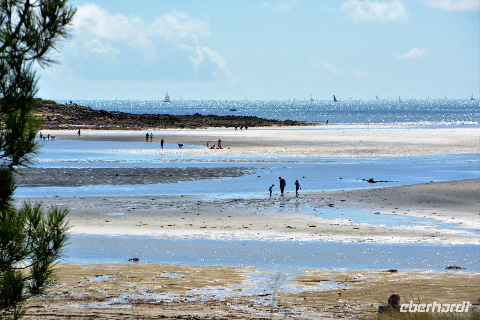 Küste am Golf von Morbihan