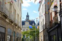 Blick zum Rathaus von Vannes