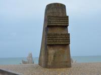 Denkmal  an den Landungsstrände