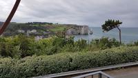 Étretat, Blick zur Porte d'Aval