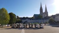 Chartres, Blick zur Kathedrale