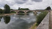 Orleans, Loire mit Brücke Georges V