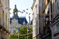 ein Blick auf das Rathaus