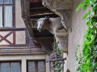 Elsass 09.2020 Obernai, Fastinger Hof, Detail