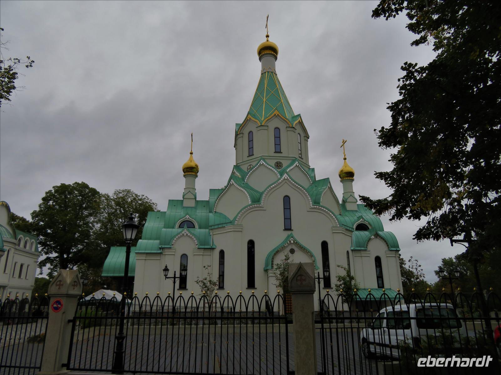 Elsass 09.2020 Straßburg, Russisch- Orthodoxe Kirche